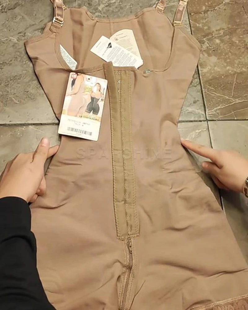 Colombian Fajas Shapewear for Tommy Control Bodysuit Waist Trainer Body Shaper Tummy Slimming Corset Post Surgery Recovery Use