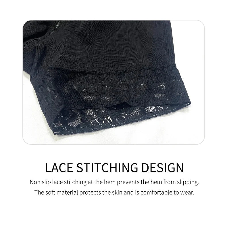 Colombian Fajas Shapewear Bodysuit Body Shaper Women 9-bone High Compression Girdles Double Tummy Control Full Body Open Crotch