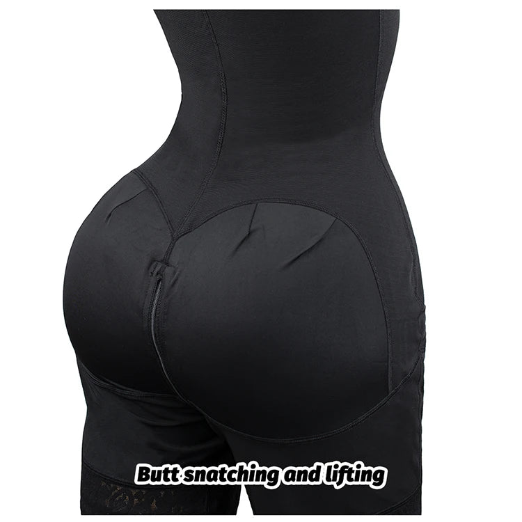 Faja Shapewear Slimming Girdle Reductive Corset Colombian Body Shaper Butt Lifter Seamless Bbl Sheath Women Compression Garments