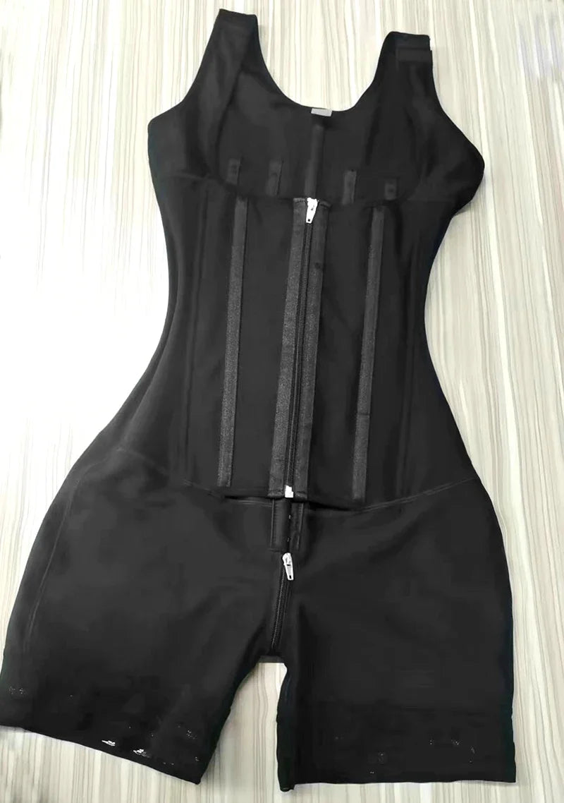 AfruliA Fajas Colombian Reductoras Girdle Body Shaper Slimming Sheath Flat Belly Band Shapewear Bodysuits Postpartum Belt Corset