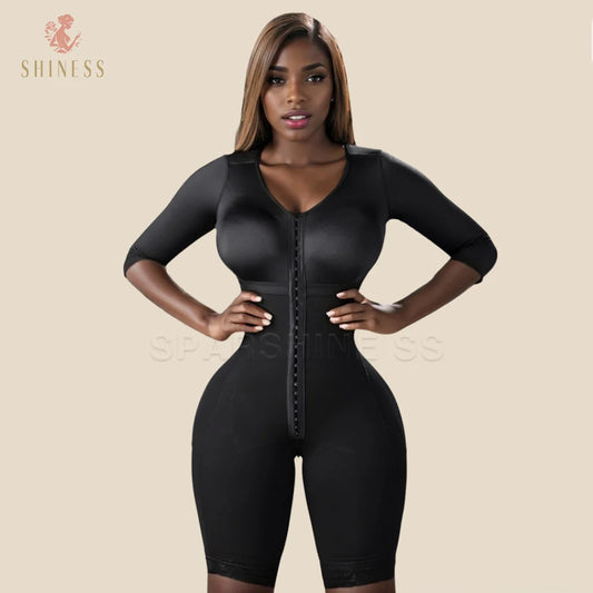 Colombian BBL Girdles Full Body Shaper Stage 2 Post Surgery Shapewear Binders Corset Woman Breathable Bodysuit Liposuction Faja