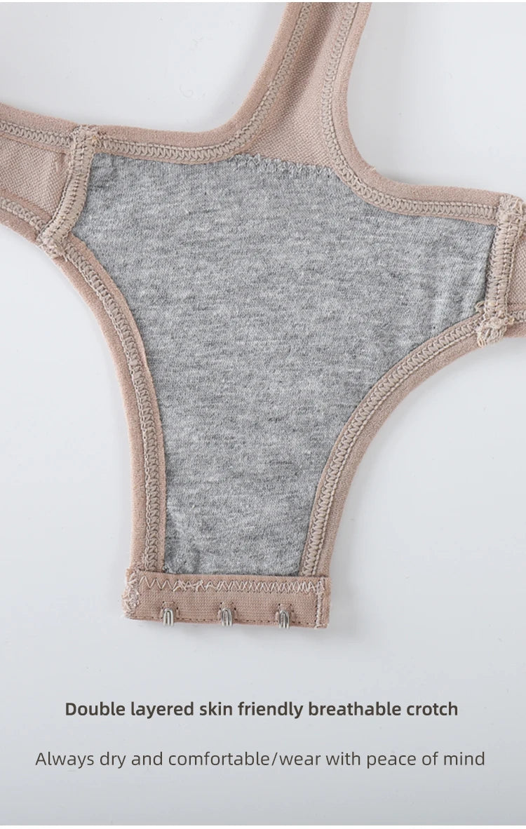 New Seamless Shapewear Slimming Ful Body Shaper Thongs Bodysuit Waist Trainer Body Shaping Sculpting Breast Women Top Underwear