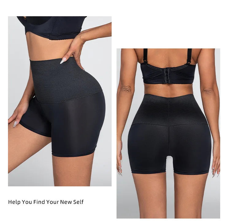 1pcs Women Shapewear Tummy Control Body Shaper Shorts Butt Lifter Panties High Waisted Plus Size Underwear Slimming Boxer Brief