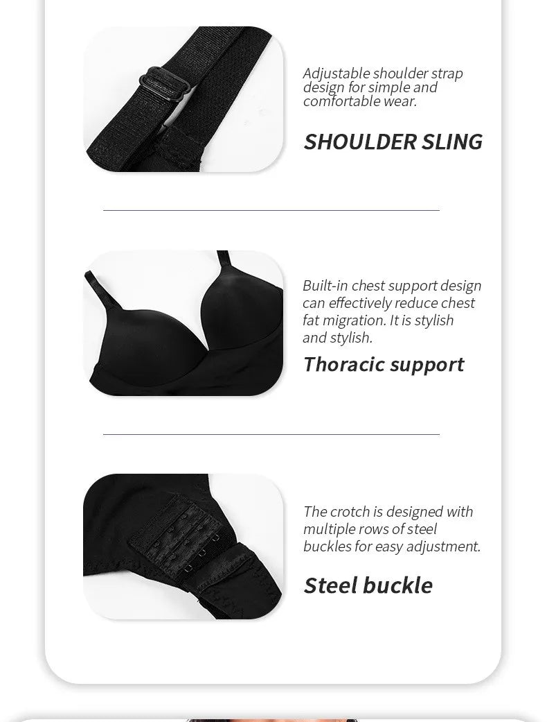 2025 New Design! Seamless Butt Lifting Bodysuit – No Bra Need T-Back Shapewear with Tummy Control
