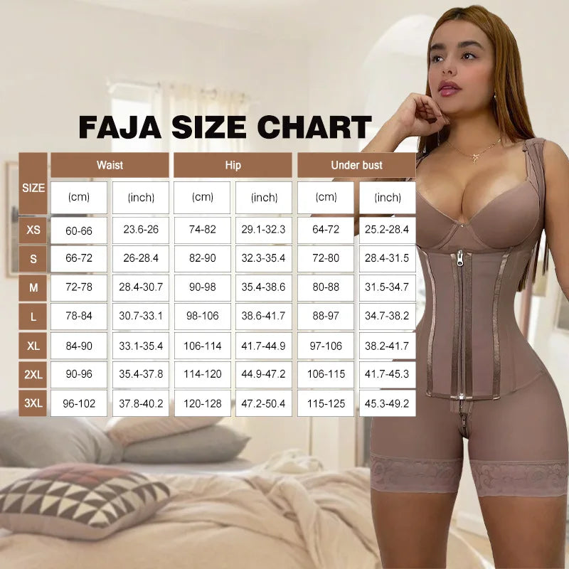 AfruliA Fajas Colombian Reductoras Girdle Body Shaper Slimming Sheath Flat Belly Band Shapewear Bodysuits Postpartum Belt Corset