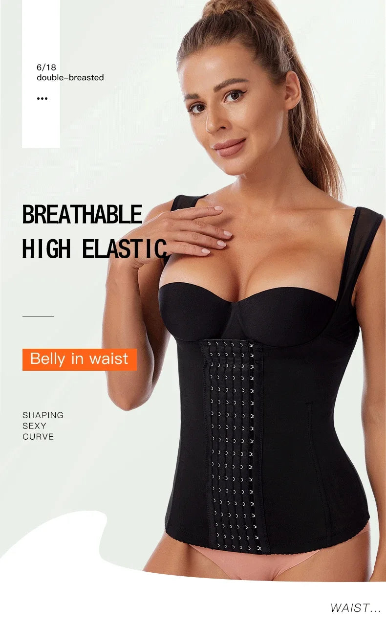 Waist Corset Postpartum Sheath Tummy Top Trainers Shapewear Women Slimming Sheath Woman Flat Belly Waist Trainer Body Shaper