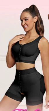 2Pack Shapewear for Post Surgery Recovery Tummy Lifter Butt Lift Bodysuits Open Crotch Shaping for post liposuction Surgrey use