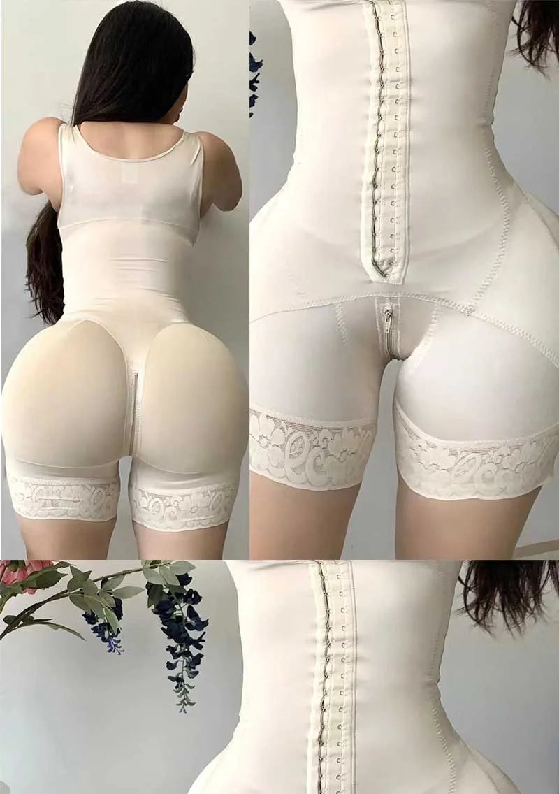 Colombian Faja Shapewear Abdomen Control Women Full Body Shaper High Compression Reducing and Shaping Girdles