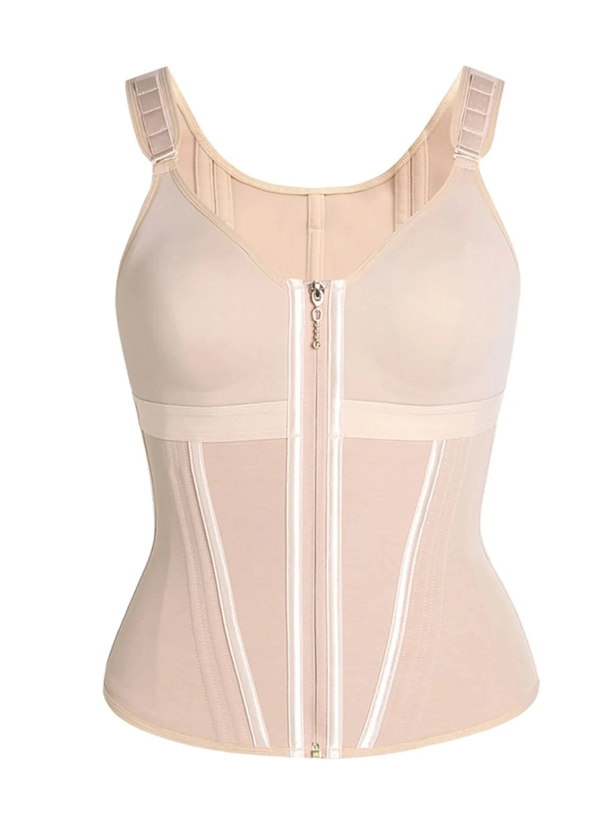 Waist Trainer Corset for Women Tummy Control Sport Workout Body Shaper Vest Steel Boned Overbust Bustier Top