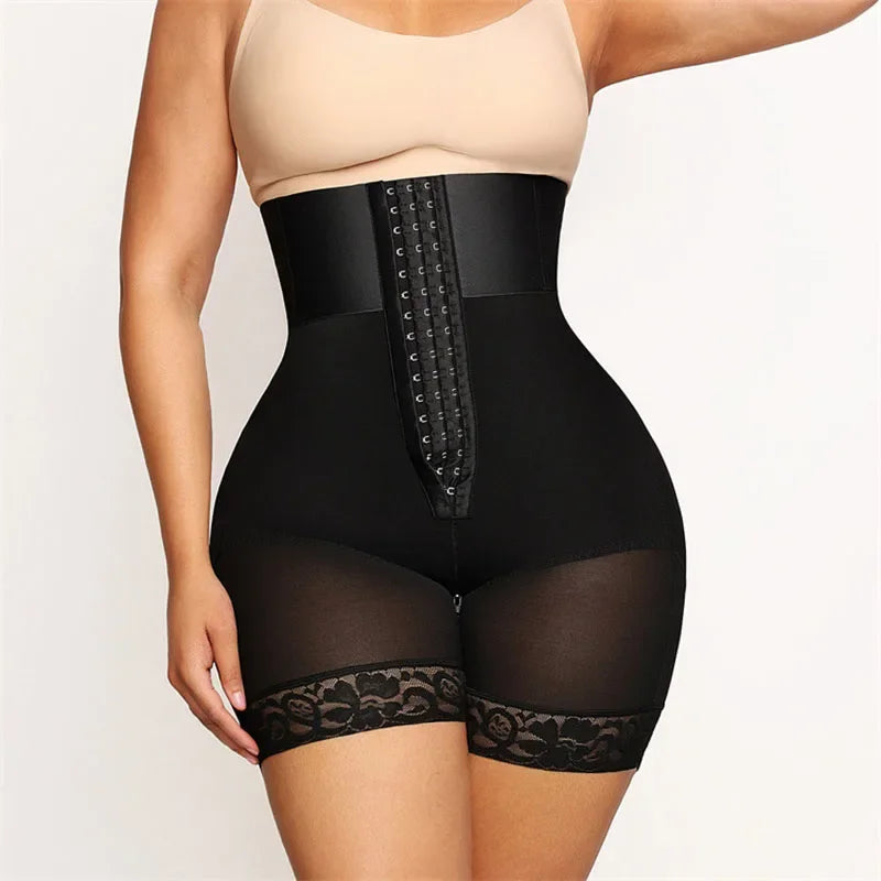 AfruliA XXS Waist Trainer Slimming Sheath Corset Body Shaper BBL Control Panties Fajas Colombianas Girdles Butt Lifter Shapewear