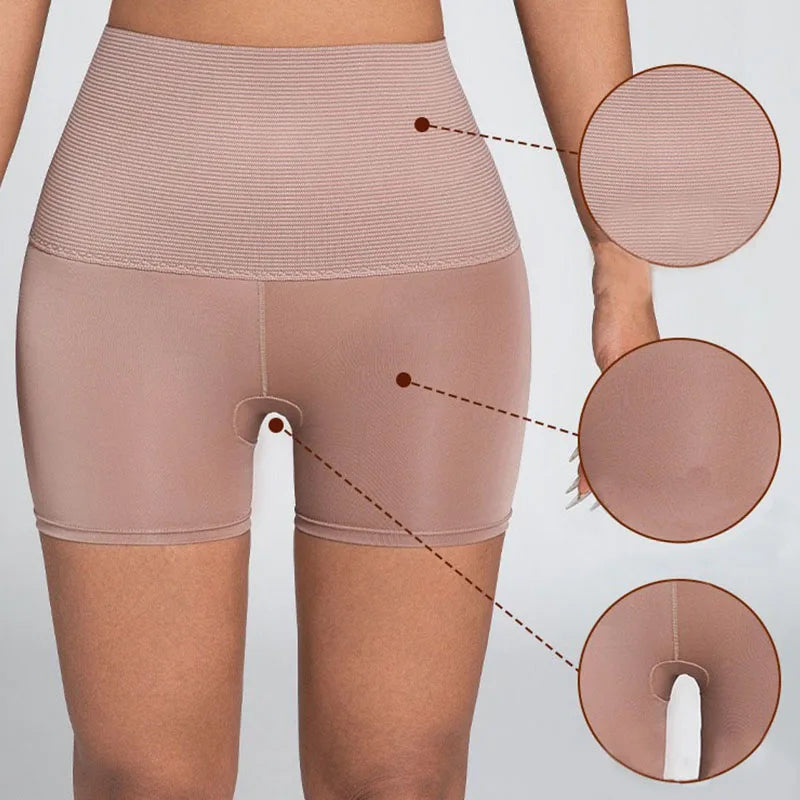 1pcs Women Shapewear Tummy Control Body Shaper Shorts Butt Lifter Panties High Waisted Plus Size Underwear Slimming Boxer Brief