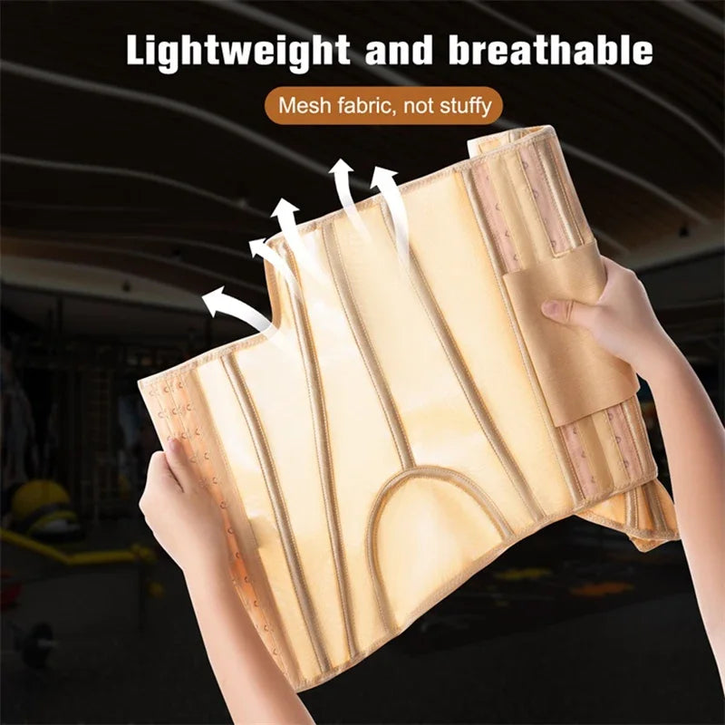 AfruliA XXXS Waist Trainer Corset Binders Wrap Slimming Sheath Belt Flat Belly Band Body Shaper Fajas Colombian Girdle Shapewear