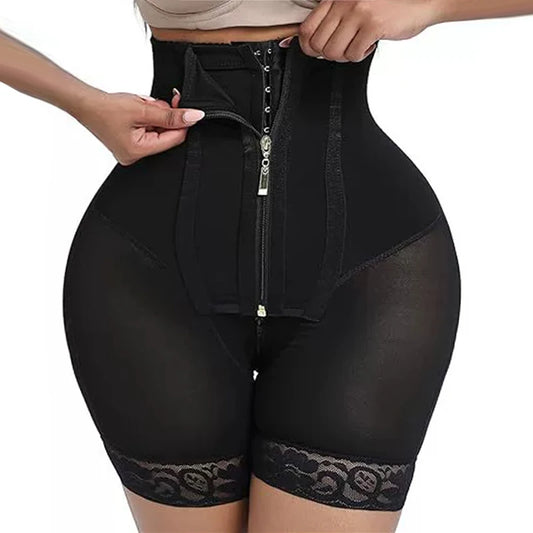 Colombian Fajas High Compression Girdles For Women Tummy Control High Waist Shorts Slimming Modeling Body Shaperwear