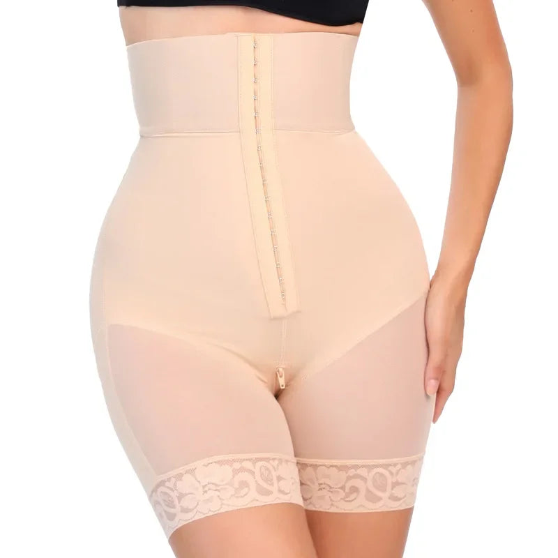 AfruliA XXS Waist Trainer Slimming Sheath Corset Body Shaper BBL Control Panties Fajas Colombianas Girdles Butt Lifter Shapewear