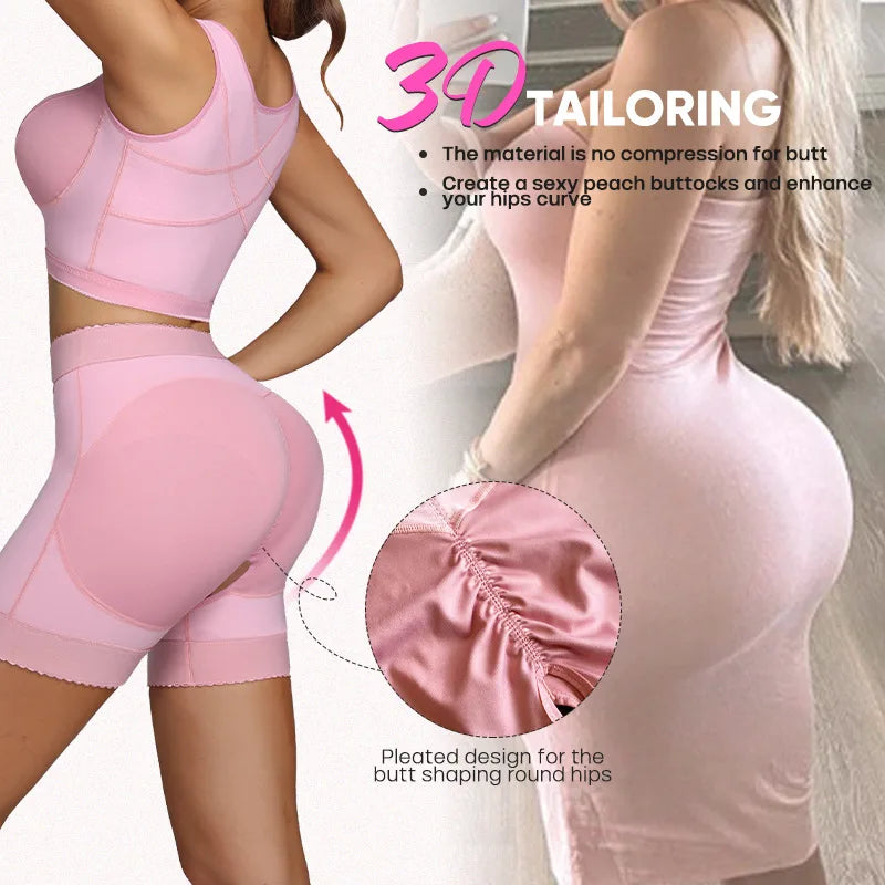 2Pack Shapewear for Post Surgery Recovery Tummy Lifter Butt Lift Bodysuits Open Crotch Shaping for post liposuction Surgrey use