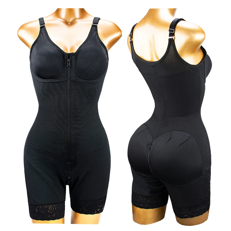 Faja Shapewear Slimming Girdle Reductive Corset Colombian Body Shaper Butt Lifter Seamless Bbl Sheath Women Compression Garments