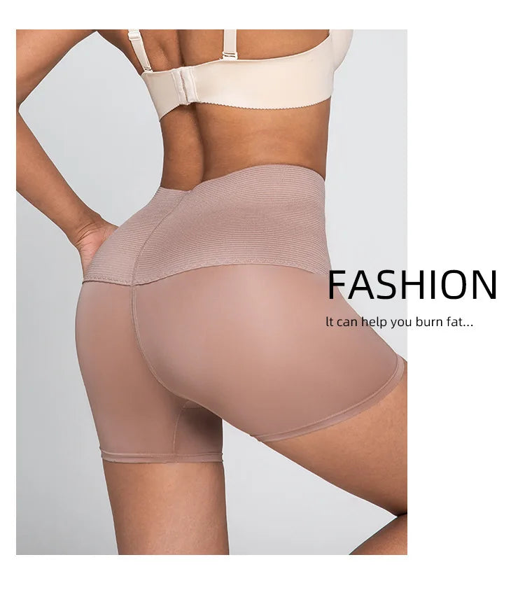 1pcs Women Shapewear Tummy Control Body Shaper Shorts Butt Lifter Panties High Waisted Plus Size Underwear Slimming Boxer Brief