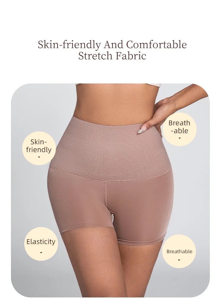 1pcs Women Shapewear Tummy Control Body Shaper Shorts Butt Lifter Panties High Waisted Plus Size Underwear Slimming Boxer Brief