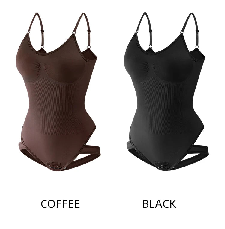 New Seamless Shapewear Slimming Ful Body Shaper Thongs Bodysuit Waist Trainer Body Shaping Sculpting Breast Women Top Underwear