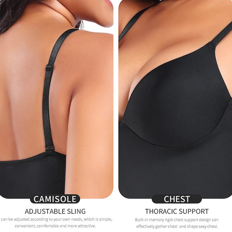 2025 New Design! Seamless Butt Lifting Bodysuit – No Bra Need T-Back Shapewear with Tummy Control