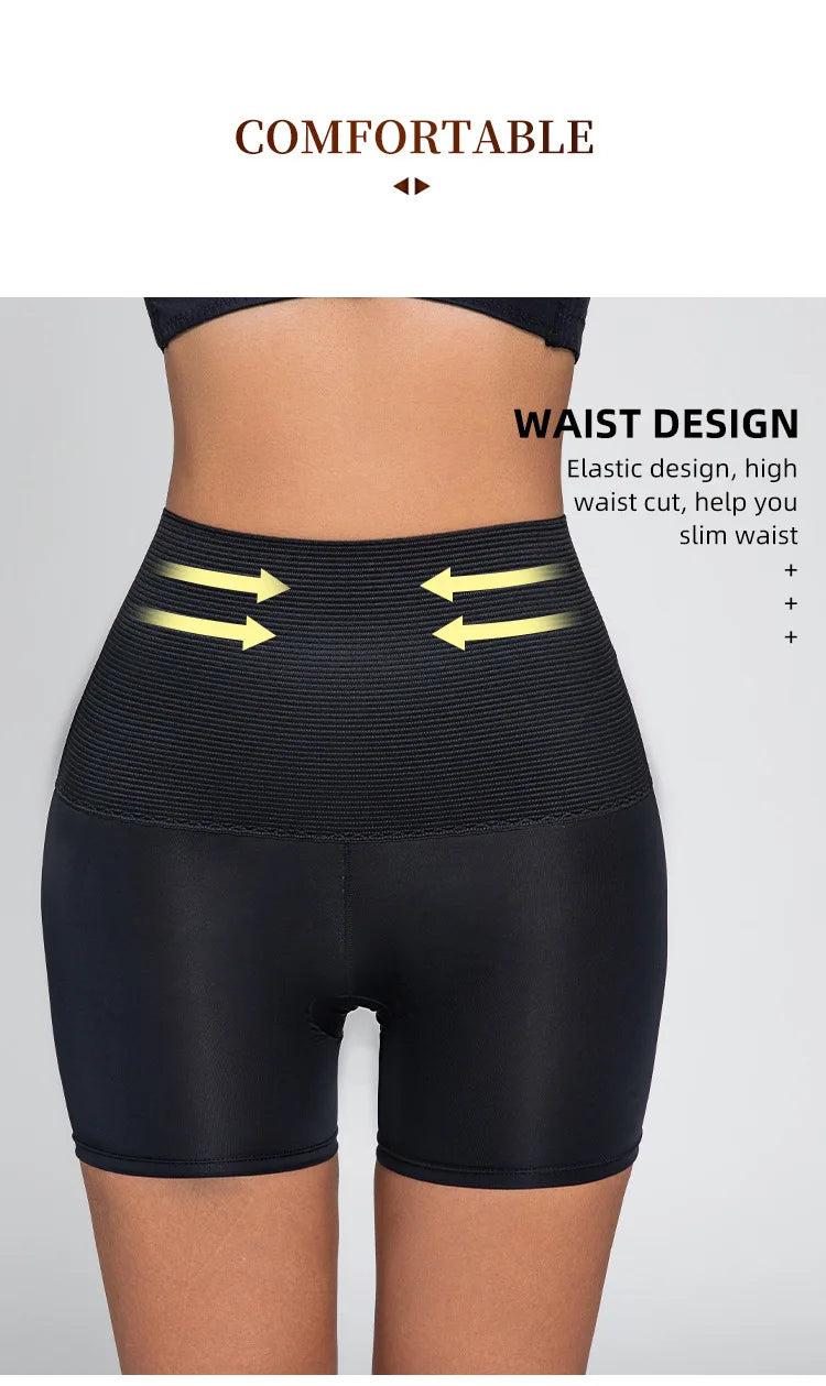 1pcs Women Shapewear Tummy Control Body Shaper Shorts Butt Lifter Panties High Waisted Plus Size Underwear Slimming Boxer Brief