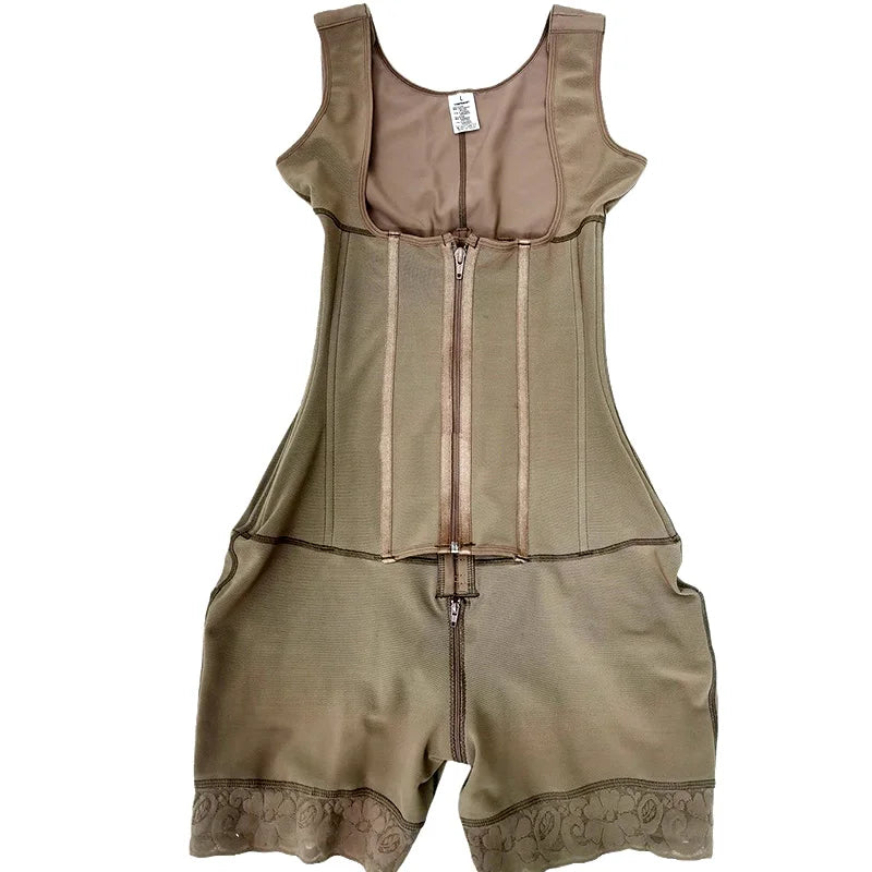 AfruliA Fajas Colombian Reductoras Girdle Body Shaper Slimming Sheath Flat Belly Band Shapewear Bodysuits Postpartum Belt Corset