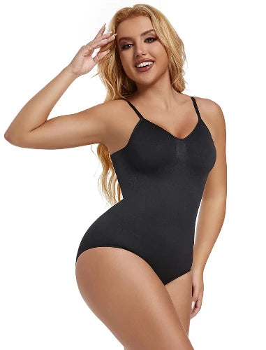 Low Back Bodysuits Shapewear for Women Open Crotch Body Shaper Seamless Tummy Control Push Up Corset Tank Top Backless Underwear