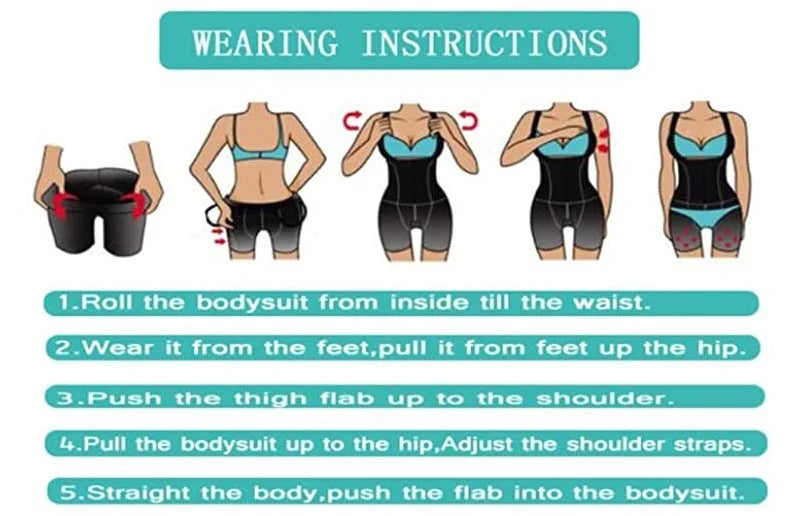 AfruliA Fajas Colombian Reductoras Girdle Body Shaper Slimming Sheath Flat Belly Band Shapewear Bodysuits Postpartum Belt Corset